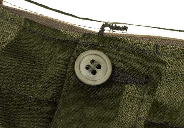 JUNYA WATANABE COMME des GARCONS Houndstooth Jacquard Cargo Half Pants K-169797_004