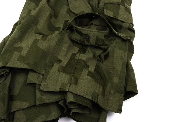 JUNYA WATANABE COMME des GARCONS Houndstooth Jacquard Cargo Half Pants K-169797_008