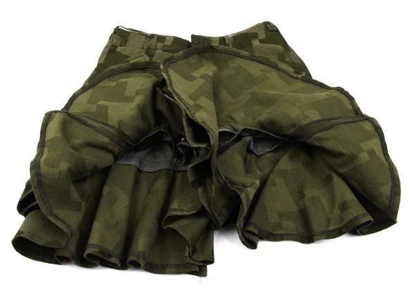 JUNYA WATANABE COMME des GARCONS Houndstooth Jacquard Cargo Half Pants K-169797_009