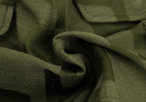 JUNYA WATANABE COMME des GARCONS Houndstooth Jacquard Cargo Half Pants K-169797_014