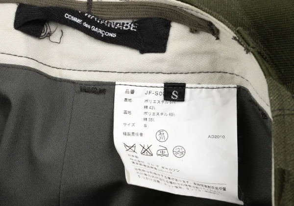 JUNYA WATANABE COMME des GARCONS Houndstooth Jacquard Cargo Half Pants K-169797_016