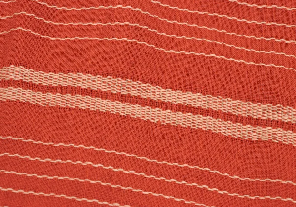 ISSEY MIYAKE Cotton Linen Embroidery Design Band Collar Pullover Shirt K-169799_017