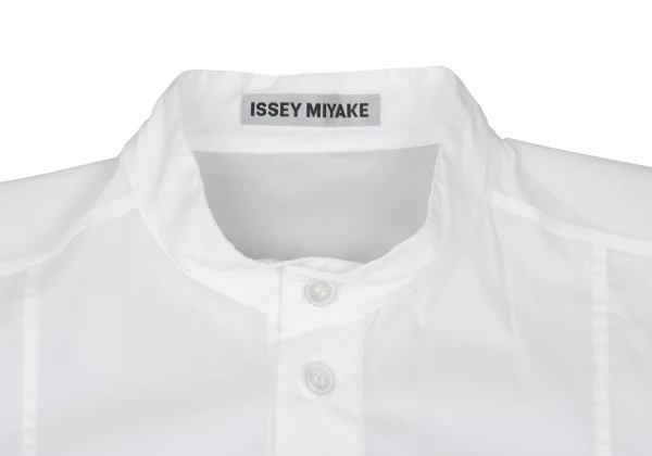 ISSEY MIYAKE Stretch Band Collar Shirt K-169802_004