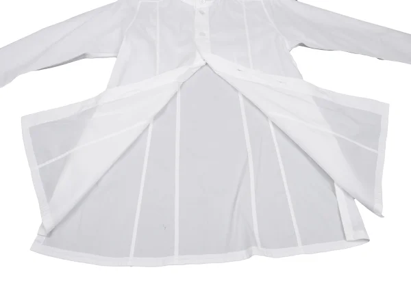 ISSEY MIYAKE Stretch Band Collar Shirt K-169802_012