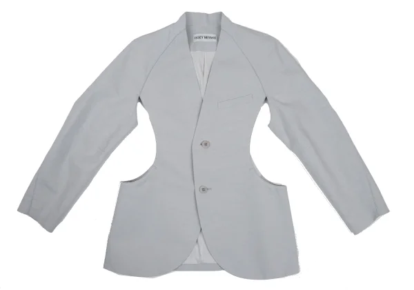 ISSEY MIYAKE Side Cutting Collarless Jacket K-169804_002