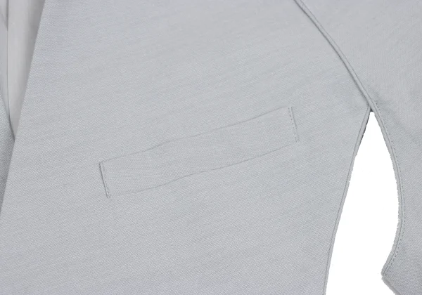 ISSEY MIYAKE Side Cutting Collarless Jacket K-169804_005