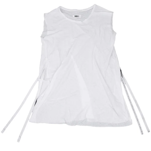 MM6 MAISON MARGIELA Cotton Linen Sleeveless Tunic K-169805_002