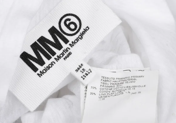 MM6 MAISON MARGIELA Cotton Linen Sleeveless Tunic K-169805_015
