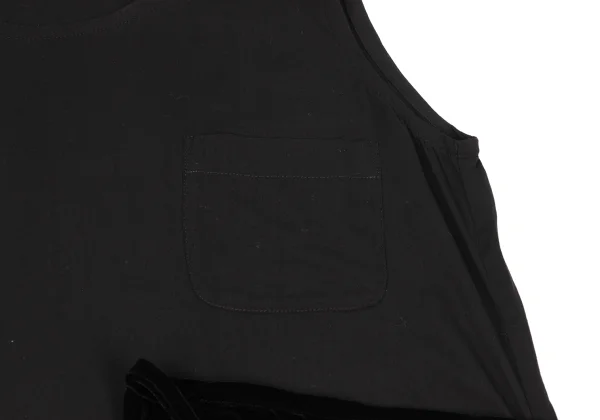 robe de chambre COMME des GARCONS Velour Halter Neck Switching Dress K-169812_007