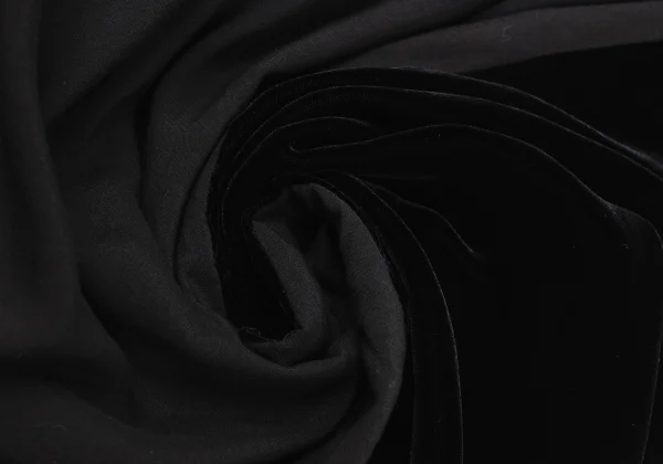 robe de chambre COMME des GARCONS Velour Halter Neck Switching Dress K-169812_014