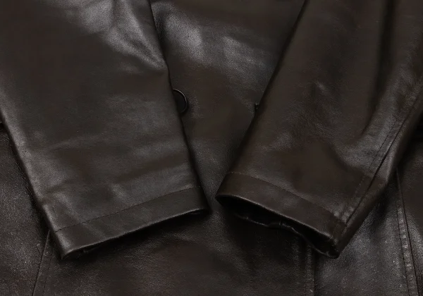 MAX&Co Cow Leather Double-breasted Coat K-169816_007