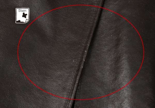 MAX&Co Cow Leather Double-breasted Coat K-169816_013