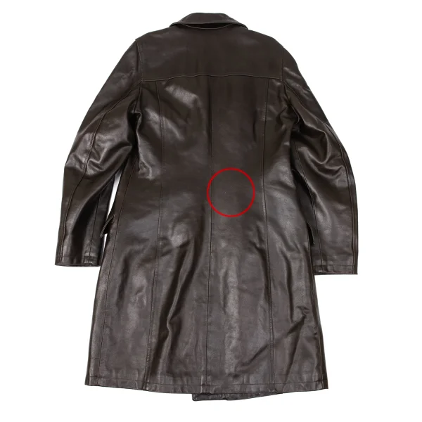 MAX&Co Cow Leather Double-breasted Coat K-169816_015