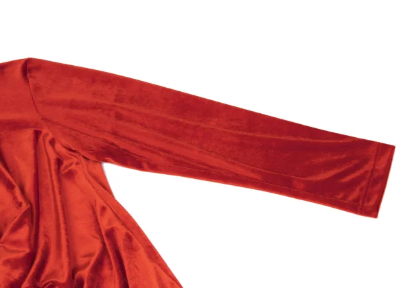 COMME des GARCONS Velour Drape Design Tunic K-169820_005