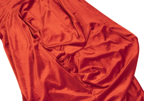 COMME des GARCONS Velour Drape Design Tunic K-169820_012