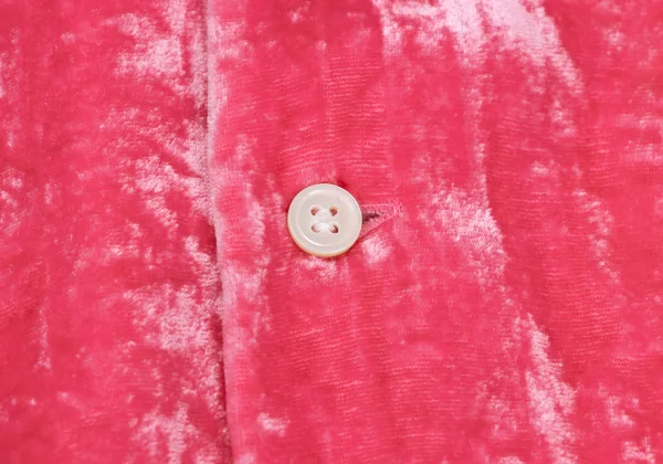 COMME des GARCONS GIRL Velour Round Collar Blouse K-169822_005