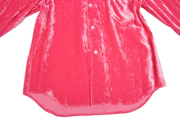 COMME des GARCONS GIRL Velour Round Collar Blouse K-169822_009