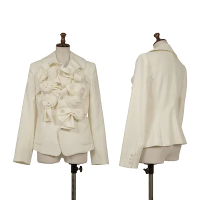 COMME des GARCONS Wool Knot Design Jacket