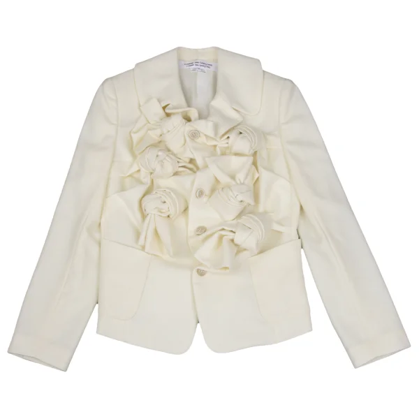 COMME des GARCONS Wool Knot Design Jacket K-169823_002