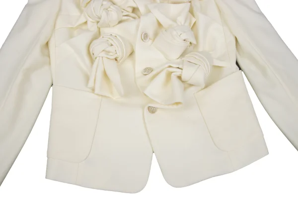 COMME des GARCONS Wool Knot Design Jacket K-169823_009