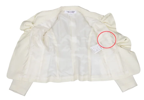 COMME des GARCONS Wool Knot Design Jacket K-169823_012