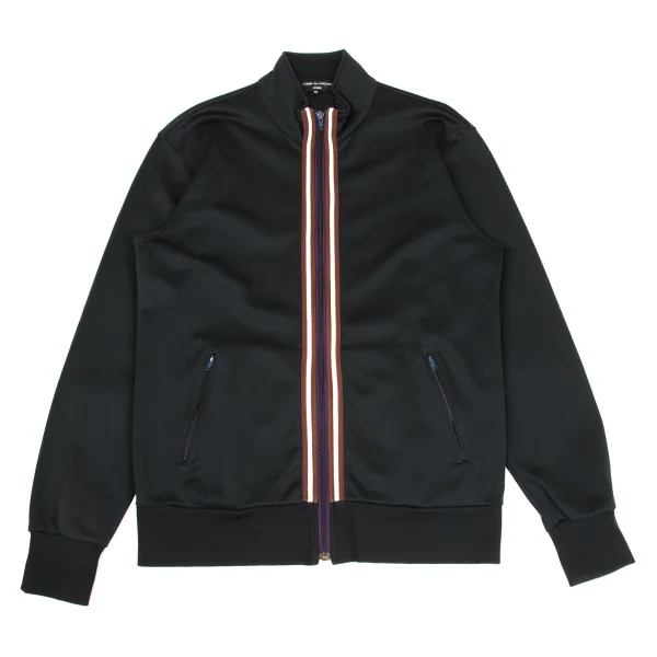 COMME des GARCONS HOMME Tape Embellished Track Jacket Black M K-169825_001
