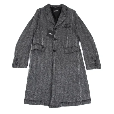 COMME des GARCONS HOMME DEUX Product Processed Wool Chester Coat
