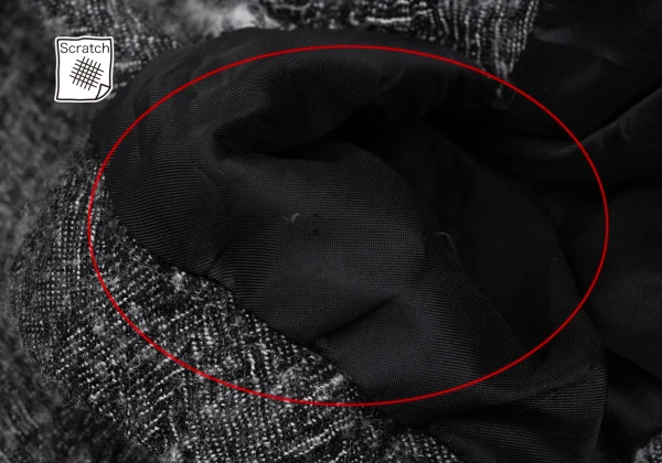 COMME des GARCONS HOMME DEUX Product Processed Wool Chester Coat K-169829_011