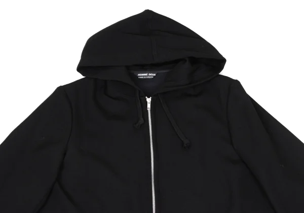 COMME des GARCONS HOMME DEUX Wool Hoodie Zip Coat K-169830_002