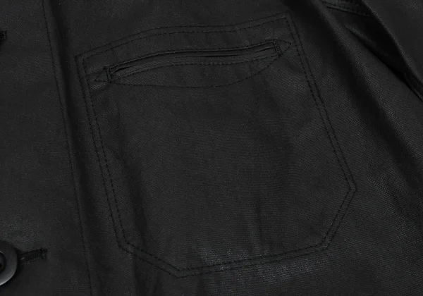 JUNYA WATANABE MAN Leather Patch Switching Coated Cotton Coat K-169834_004