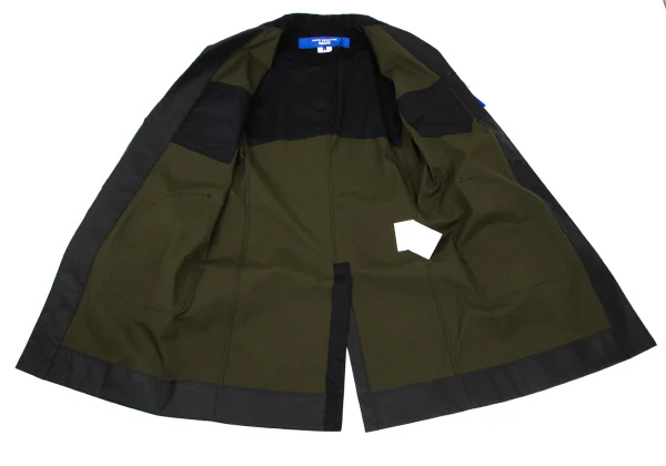 JUNYA WATANABE MAN Leather Patch Switching Coated Cotton Coat K-169834_012