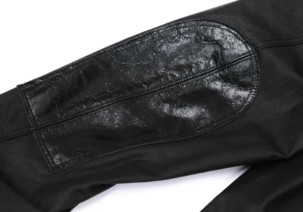 JUNYA WATANABE MAN Leather Patch Switching Coated Cotton Coat K-169834_014