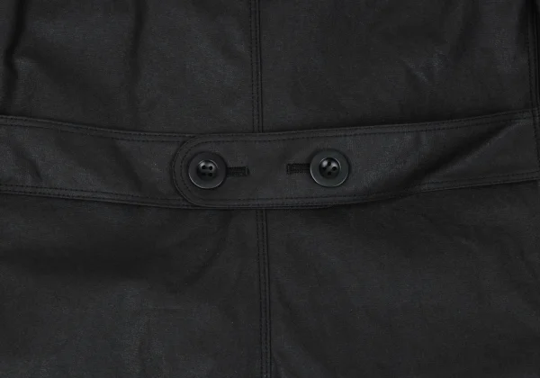 JUNYA WATANABE MAN Leather Patch Switching Coated Cotton Coat K-169834_015