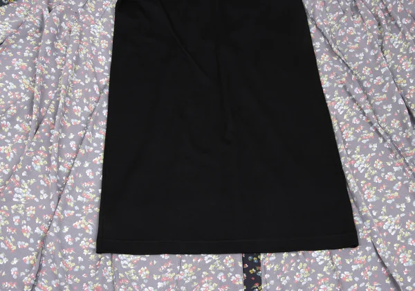 JUNYA WATANABE Floral Print Layered Switching Shirt Dress K-169836_012