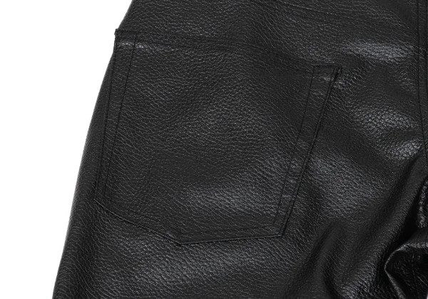 JUNYA WATANABE Embossed Synthetic Leather Flare Pants K-169837_009