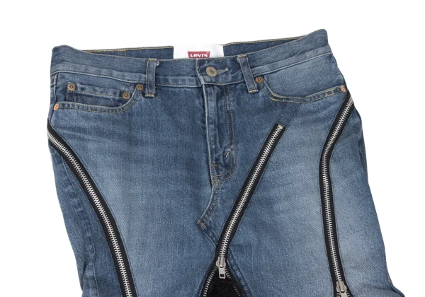 JUNYA WATANABE×Levi's Fur Zipper Switching Denim Skirt K-169839_003
