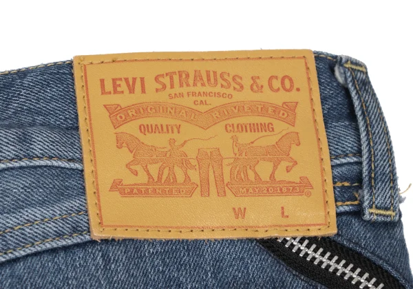 JUNYA WATANABE×Levi's Fur Zipper Switching Denim Skirt K-169839_015