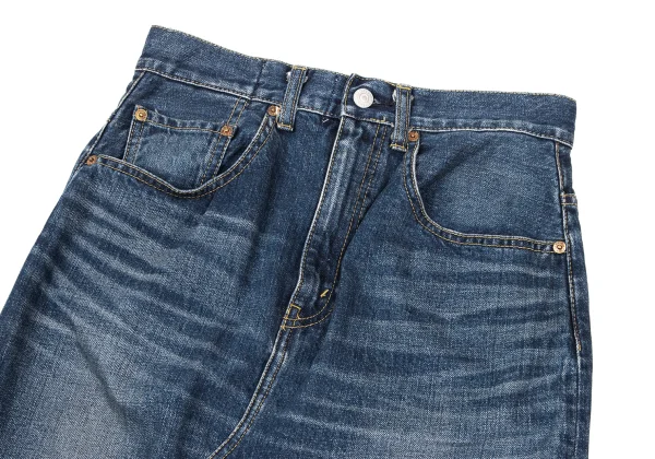 JUNYA WATANABE×Levi's Switching Hem Tape Decorated Denim Skirt K-169840_003