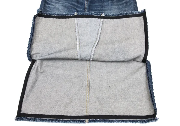 JUNYA WATANABE×Levi's Switching Hem Tape Decorated Denim Skirt K-169840_010