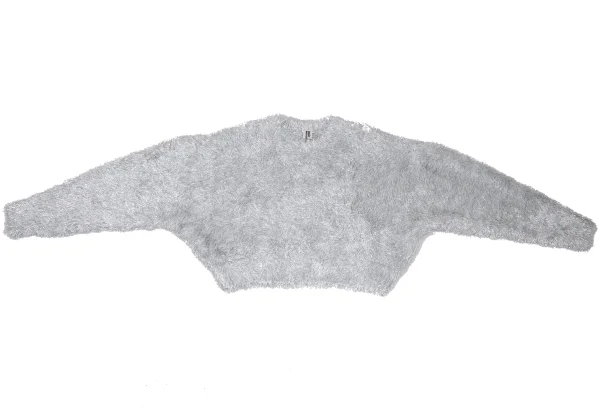 noir kei ninomiya Glitter Cropped Shaggy Knit Sweater K-169841_002