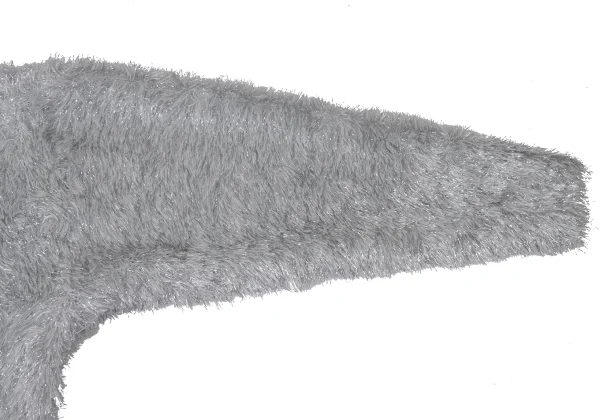 noir kei ninomiya Glitter Cropped Shaggy Knit Sweater K-169841_004