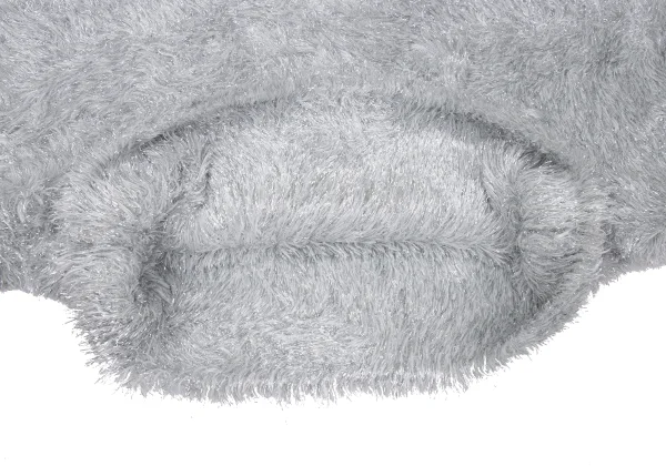 noir kei ninomiya Glitter Cropped Shaggy Knit Sweater K-169841_007