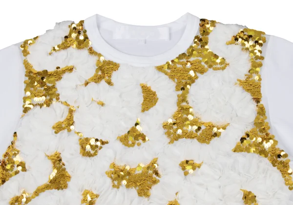 tao Frilled Sequin Embroidered T Shirt K-169842_003
