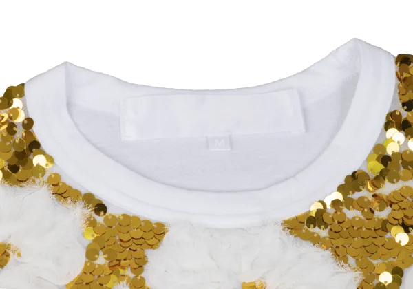 tao Frilled Sequin Embroidered T Shirt K-169842_004