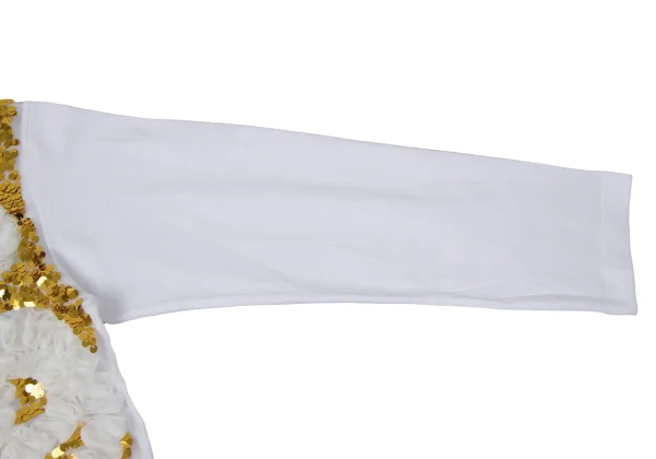 tao Frilled Sequin Embroidered T Shirt K-169842_006