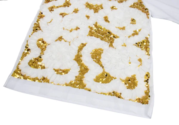 tao Frilled Sequin Embroidered T Shirt K-169842_008