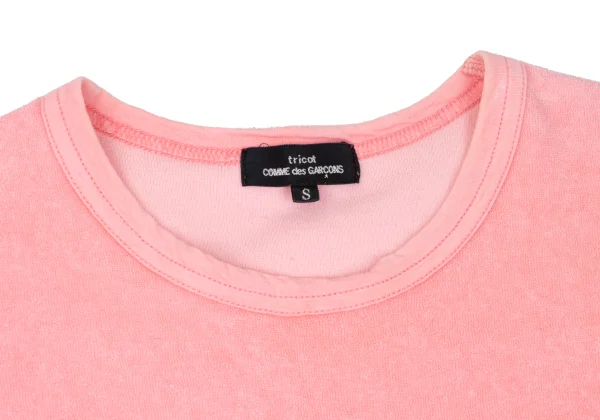 tricot COMME des GARCONS Pile Switching Frilled Hem Flare Blouse K-169843_004