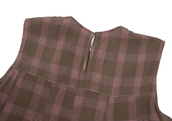 tricot COMME des GARCONS Cut Off Checker Switching Blouse K-169844_011