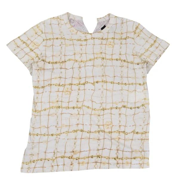 tricot COMME des GARCONS tricot Special Bead Transfer Print T Shirt K-169846_002