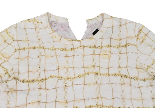 tricot COMME des GARCONS tricot Special Bead Transfer Print T Shirt K-169846_003